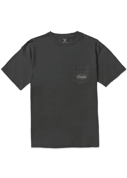 Vissla Mens Shirt Shred Services Premium Organic Pocket Tee