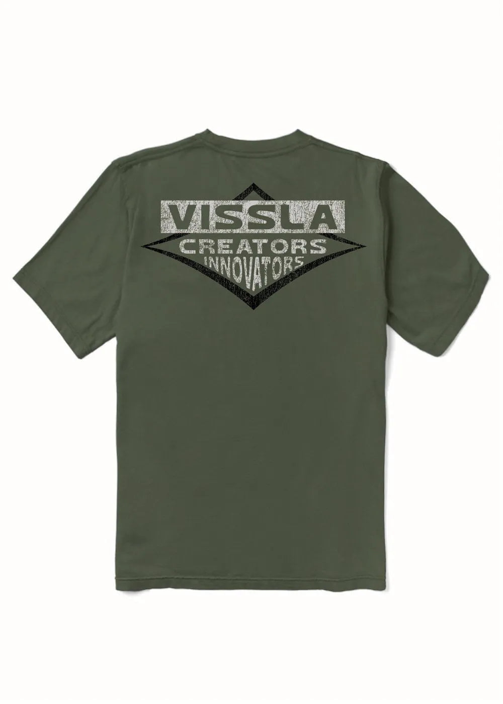 Vissla Mens Shirt Beast Premium Organic Pocket Tee
