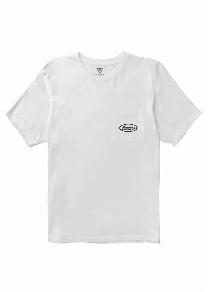 Vissla Mens Shirt Creators Id Premium Organic Pocket Tee