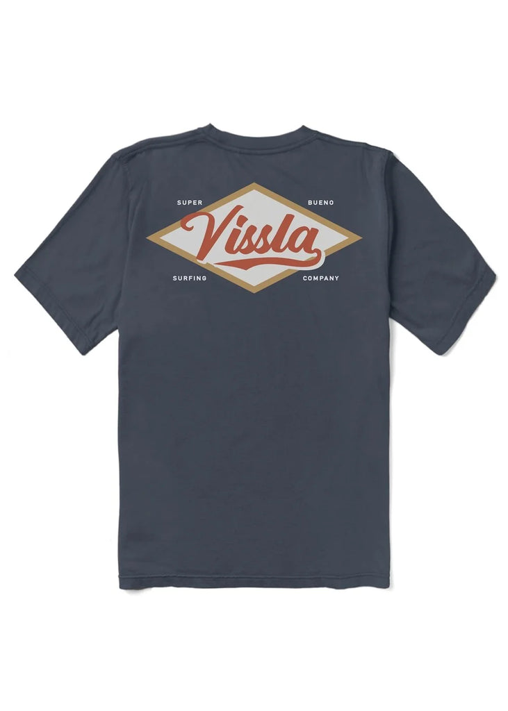 Vissla Mens Shirt Corners Organic Pocket Tee