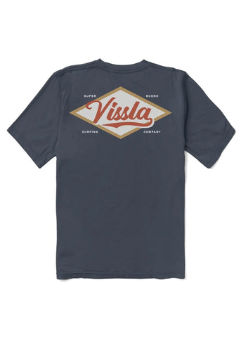 Vissla Mens Shirt Corners Organic Pocket Tee