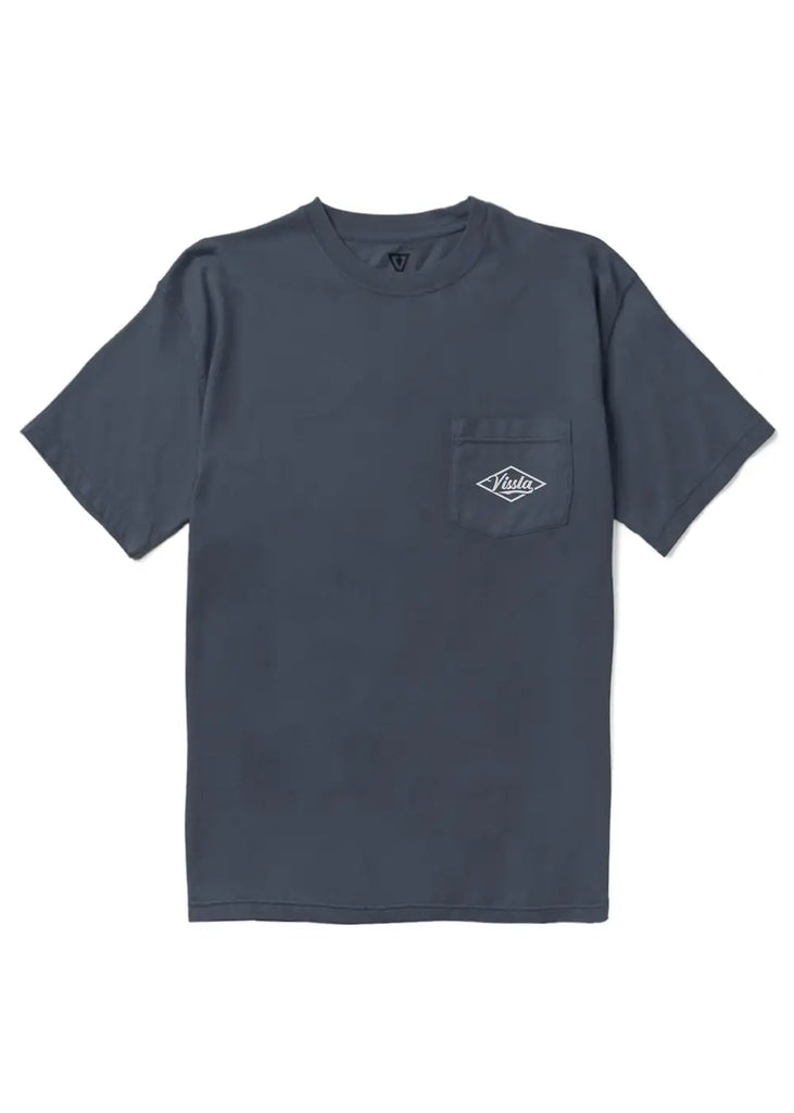 Vissla Mens Shirt Corners Organic Pocket Tee