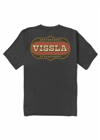 Vissla Mens Shirt Craftsman Organic Pocket Tee