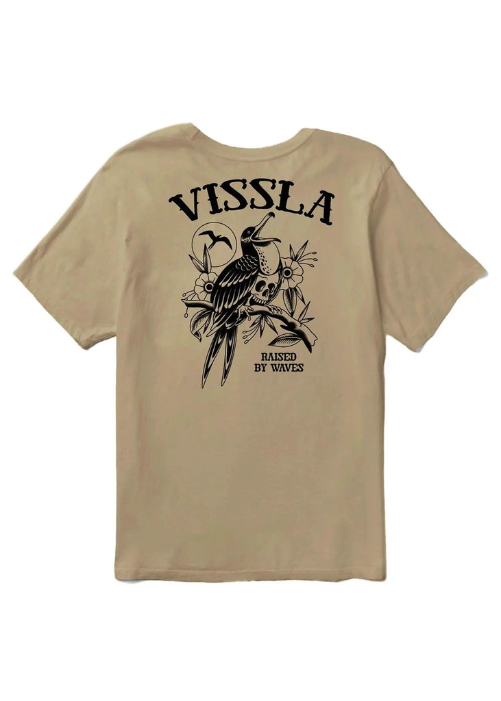 Vissla Mens Shirt Island Bird Organic Pocket Tee