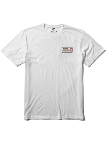 Vissla Mens Shirt Wavelengths Comp Lite Eco Performance Tee