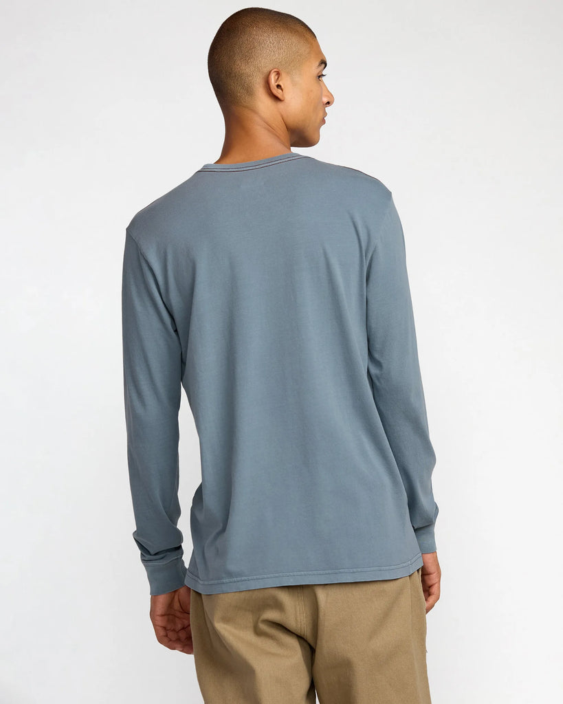 RVCA Mens Shirt PTC Pigment Long Sleeve Tee