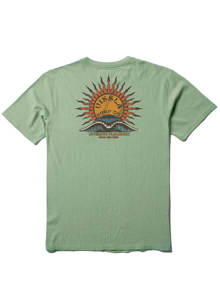 Vissla Mens Shirt Solar Swells Pocket Tee