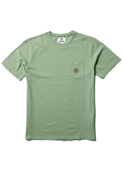 Vissla Mens Shirt Solar Swells Pocket Tee