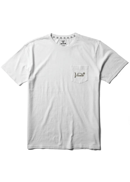 Vissla Mens Shirt Emblem Short Sleeve Pocket Tee