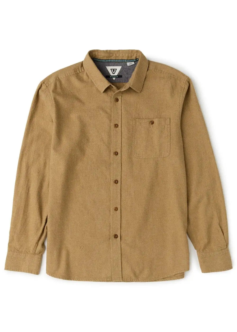 Vissla Mens Shirt Go To Lightweight Eco Flannel