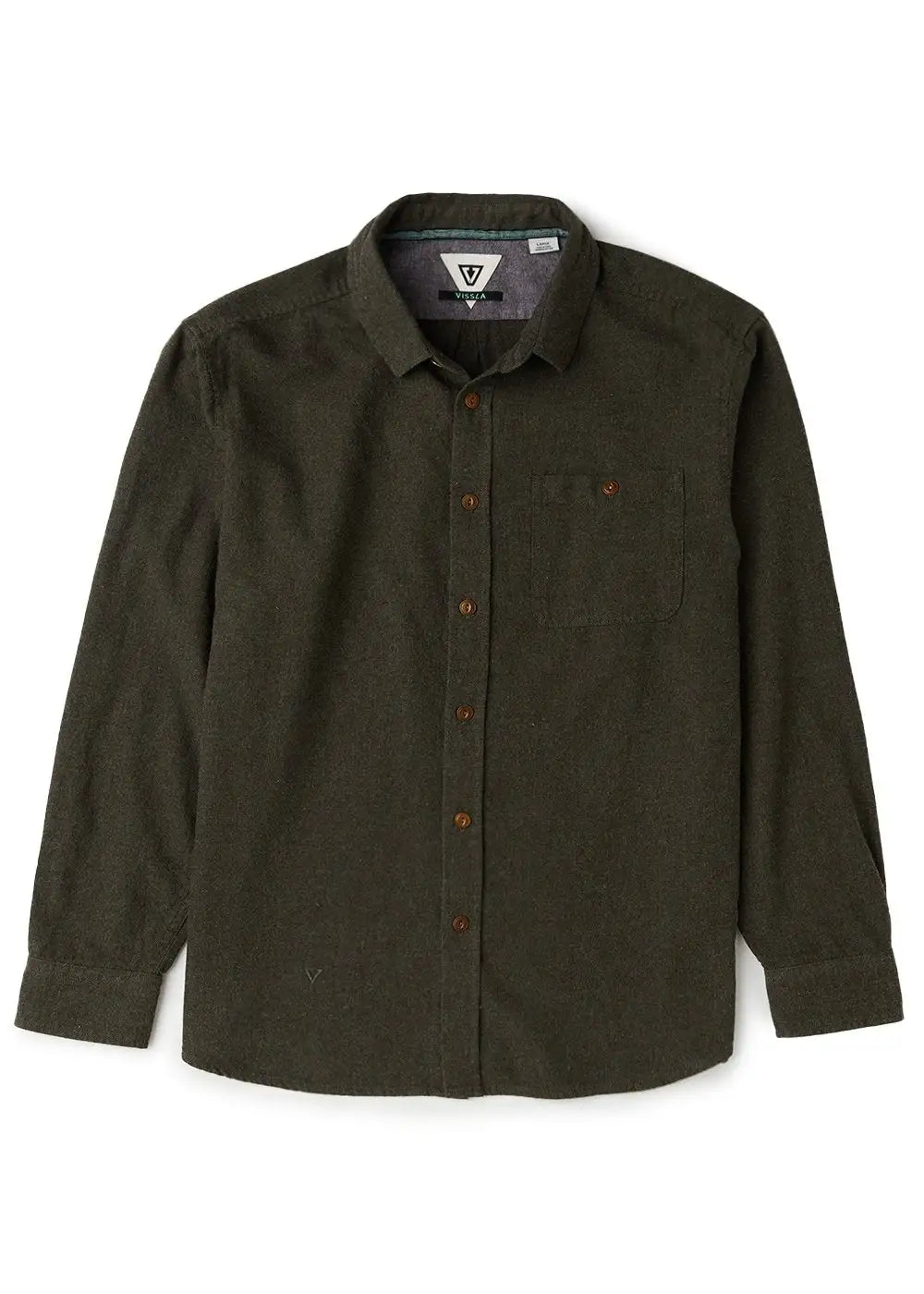 Vissla Mens Shirt Go To Lightweight Eco Flannel