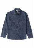 Vissla Mens Shirt Jay Bay Denim