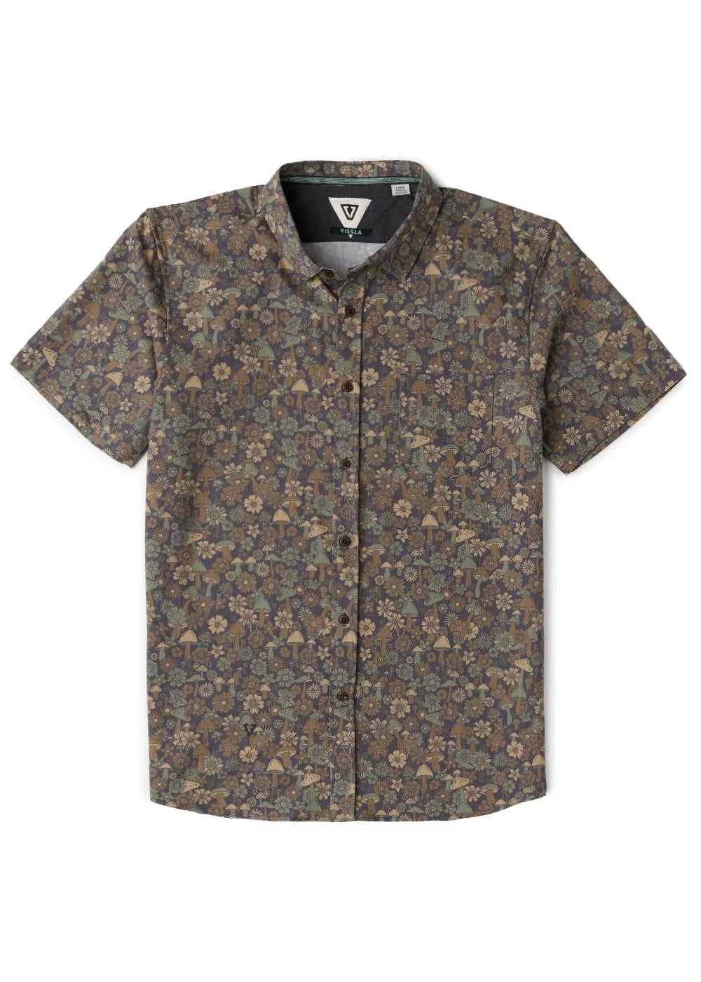 Vissla Mens Woven Shrooms Hybrid Eco