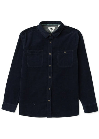 Vissla Mens Shirt Rails Cord Long Sleeve