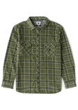 Vissla Mens Shirt Eco-Zy Long Sleeve Polar Flannel
