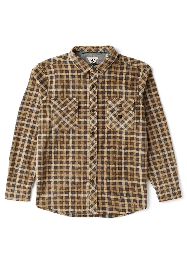 Vissla Mens Shirt Eco-Zy Long Sleeve Polar Flannel