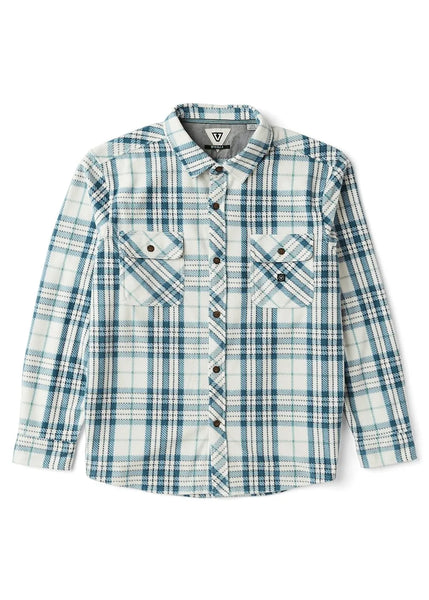 Vissla Mens Shirt Eco-Zy Long Sleeve Polar Flannel