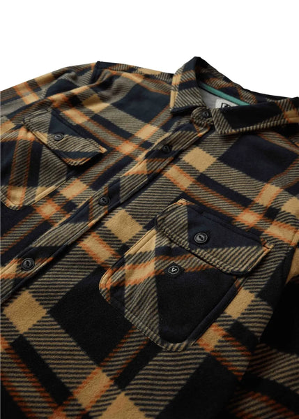 Vissla Mens Shirt Eco-Zy Long Sleeve Polar Flannel