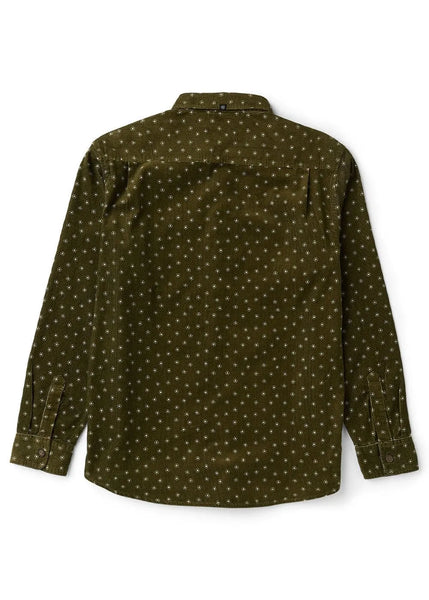 Vissla Mens Shirt Rails Cord Printed Eco Long Sleeve