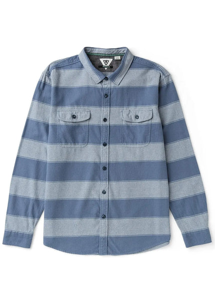 Vissla Mens Shirt Central Coast Eco Long Sleeve Flannel