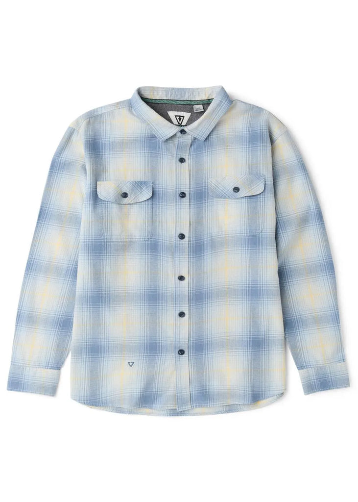 Vissla Mens Shirt Central Coast Eco Long Sleeve Flannel