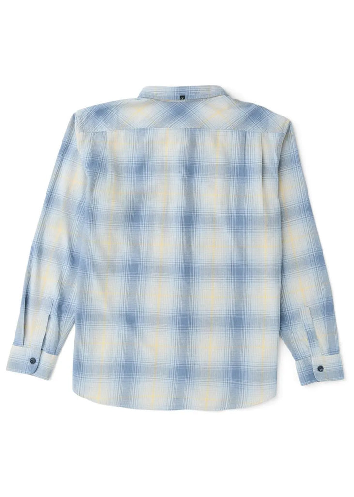 Vissla Mens Shirt Central Coast Eco Long Sleeve Flannel