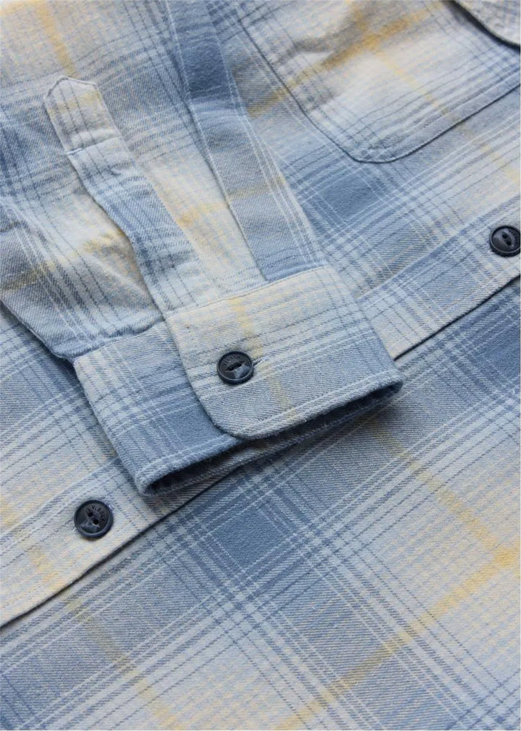 Vissla Mens Shirt Central Coast Eco Long Sleeve Flannel