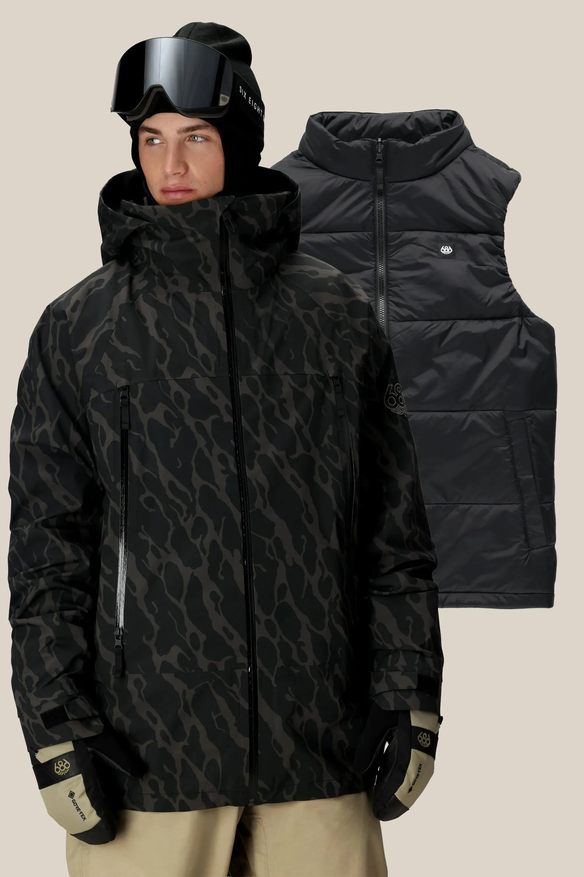 686 Mens Snow Jacket SMARTY 3-In-1 Rodeo 3L – Hansen Surfboards