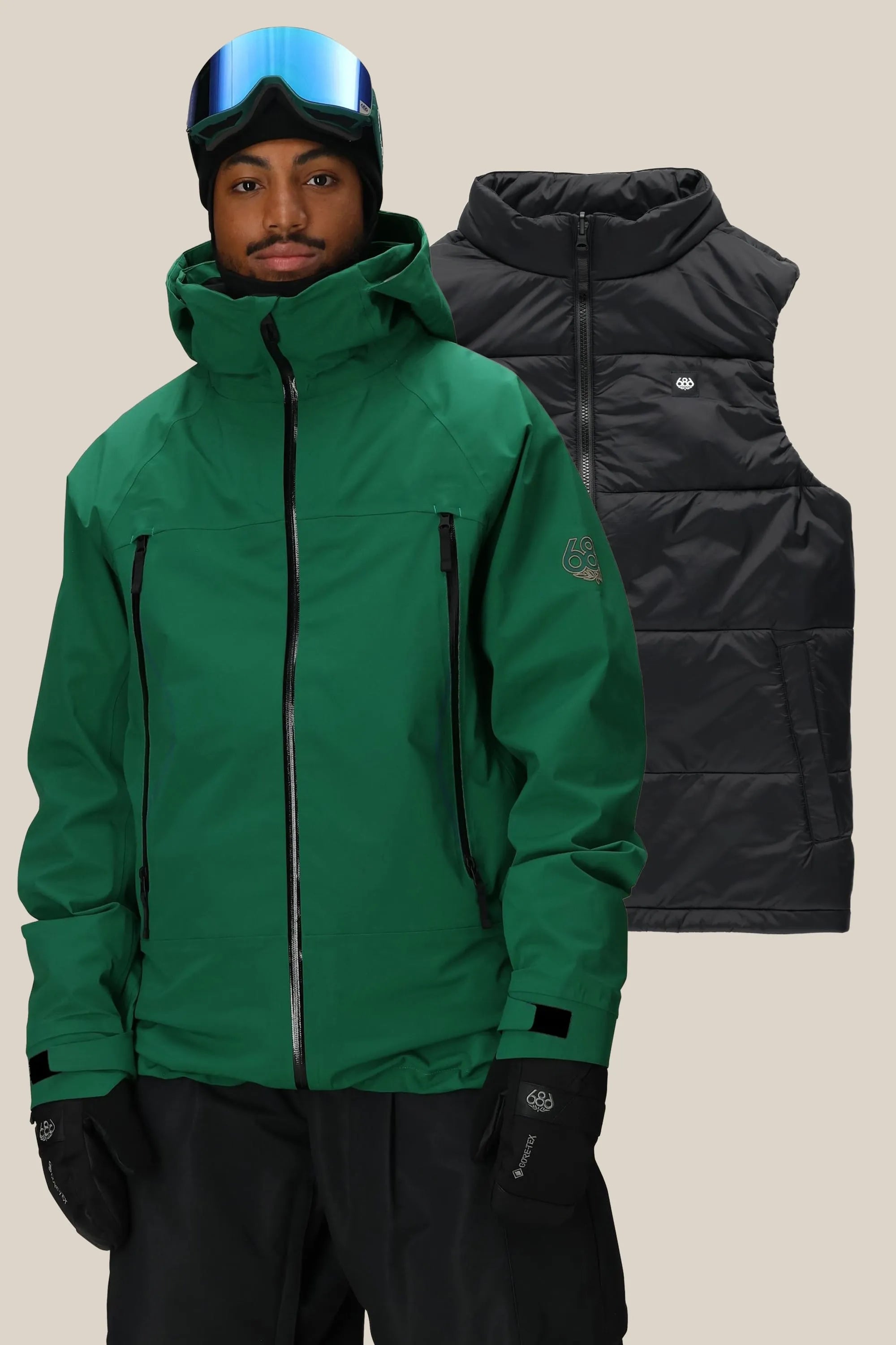 686 Mens Snow Jacket SMARTY 3-In-1 Rodeo 3L