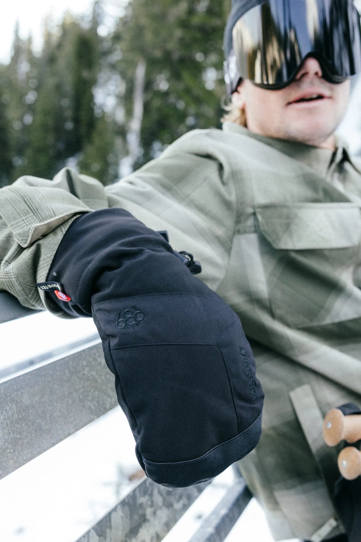 686 Mens Mittens GORE-TEX Linear Mitt