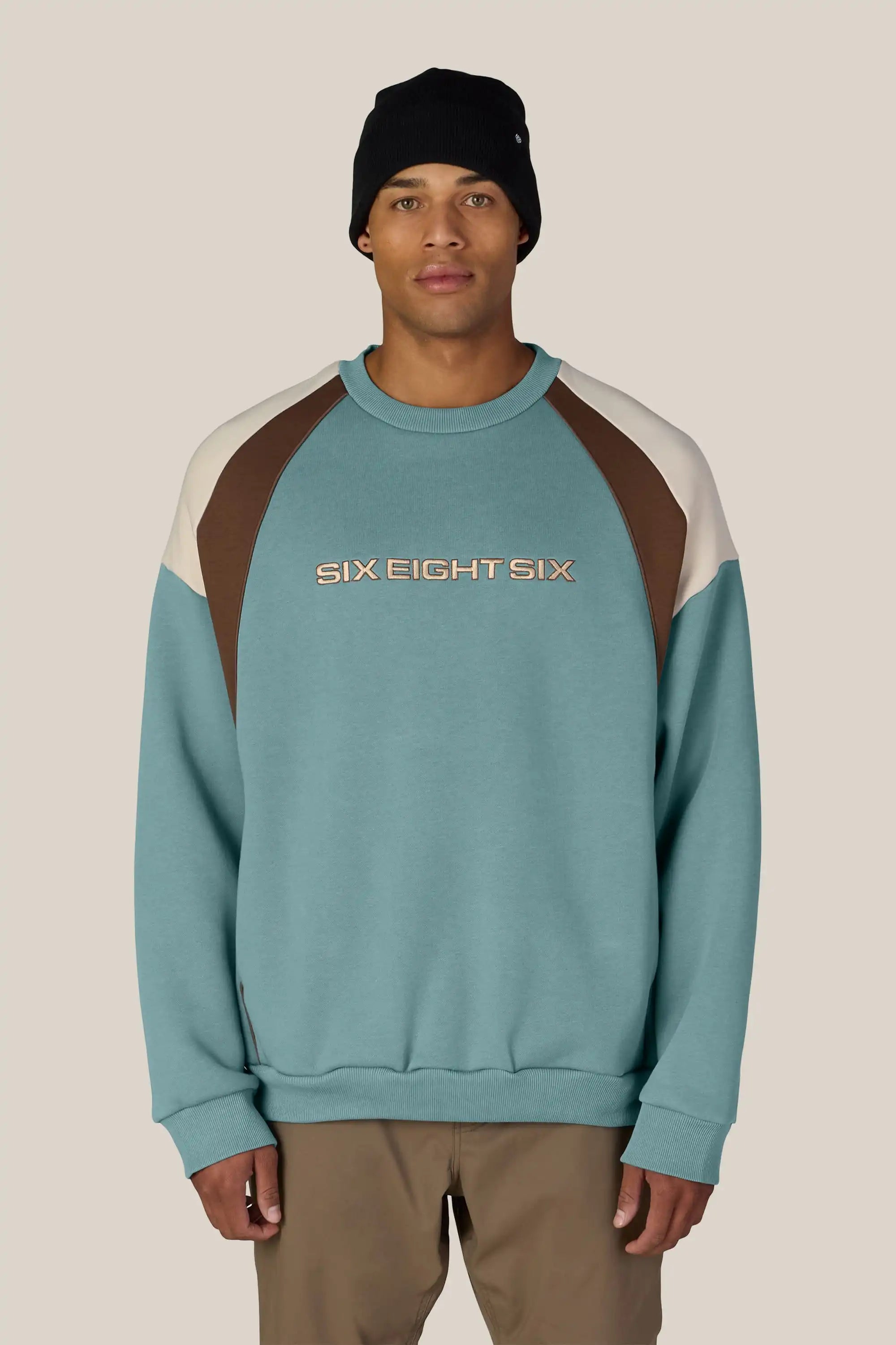 686 Mens Snow Layers Reserved Premium Heavyweight Crewneck