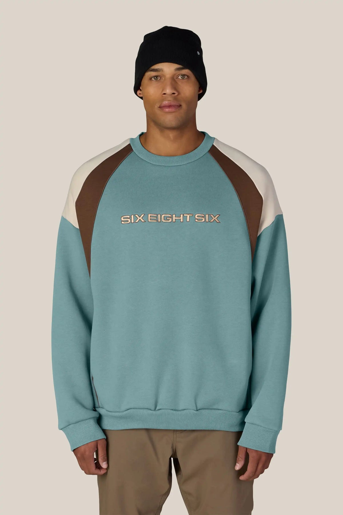 686 Mens Snow Layers Reserved Premium Heavyweight Crewneck