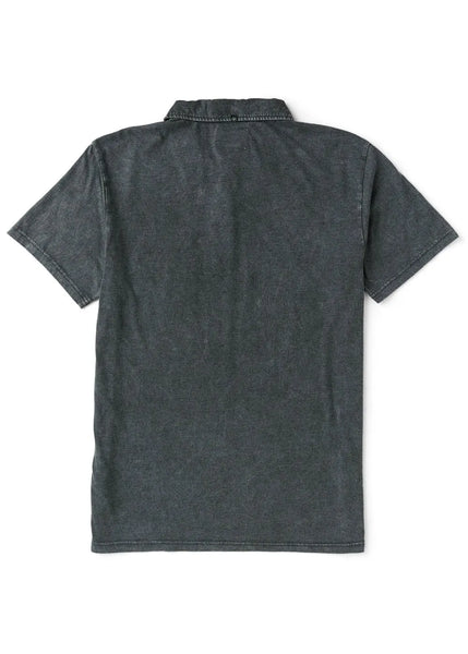 Vissla Mens Knit Solid Sets Cosmic Wash Polo