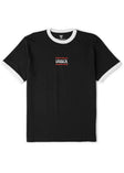 Vissla Mens Shirt Dialect Heavyweight Ringer Organic Tee