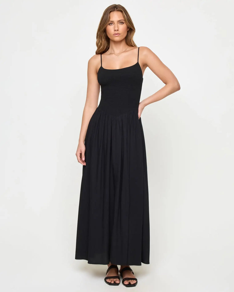 L*Space Womens Dress Misha Midi