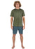 Vissla Mens Rashguard Twisted Eco Short Sleeve