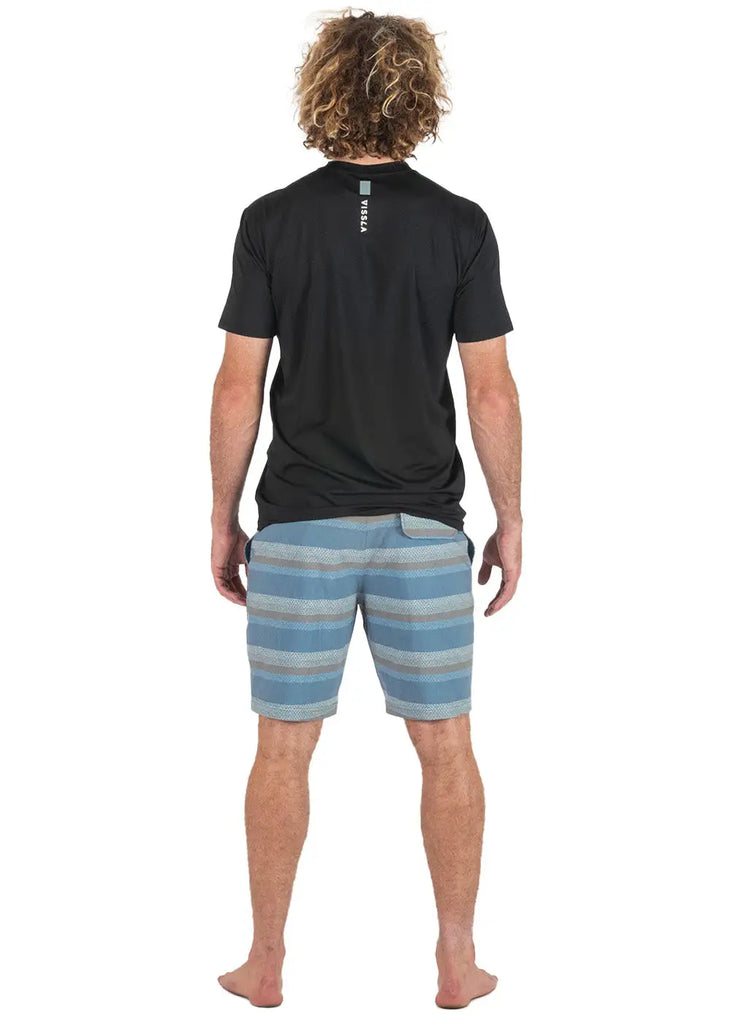 Vissla Mens Rashguard Twisted Eco Short Sleeve