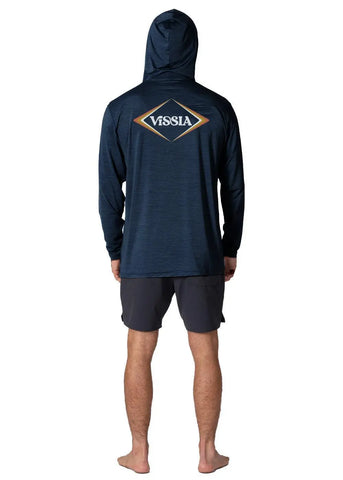 Vissla Mens Rashguard Twisted Eco Hooded LS Sun Shirt