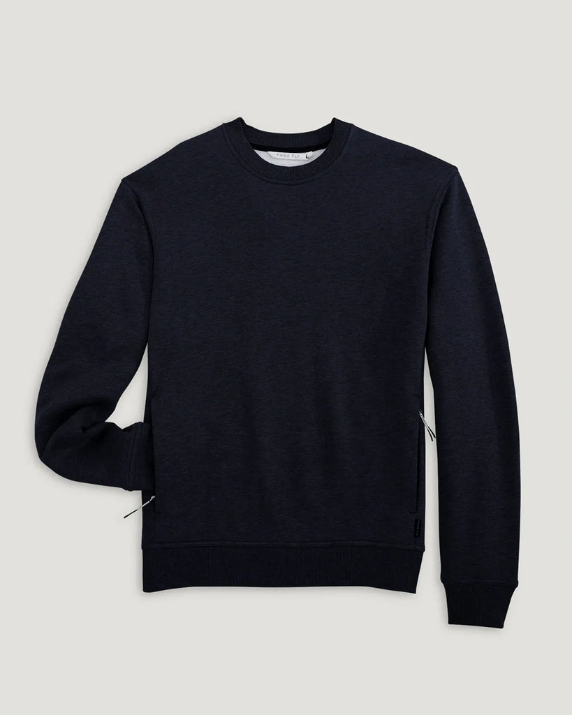 Free Fly Mens Sweatshirt Bamboo Northcoast Fleece Crew
