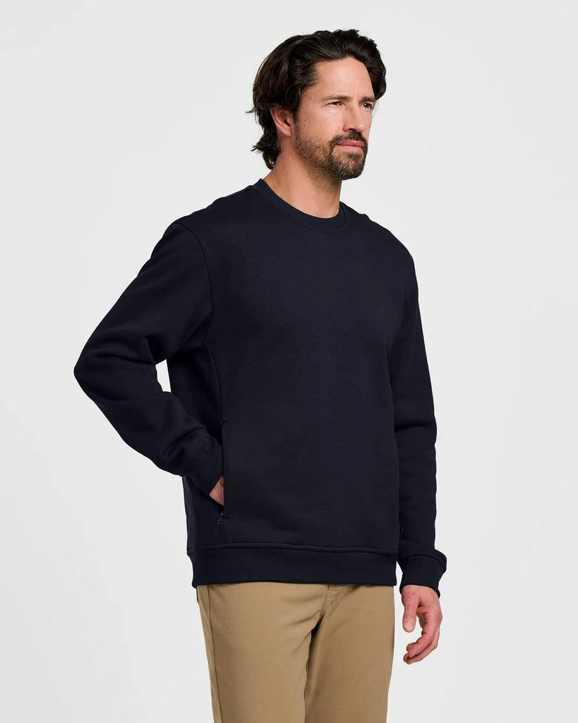 Free Fly Mens Sweatshirt Bamboo Northcoast Fleece Crew