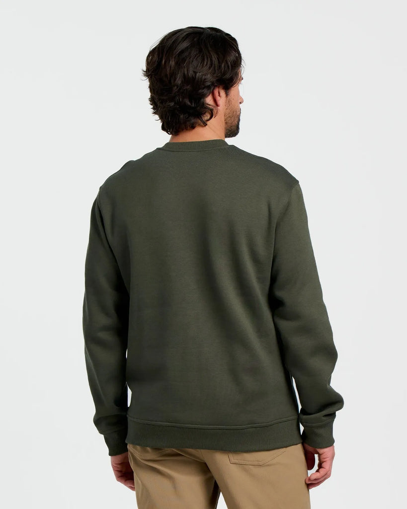 Free Fly Mens Sweatshirt Bamboo Northcoast Fleece Crew