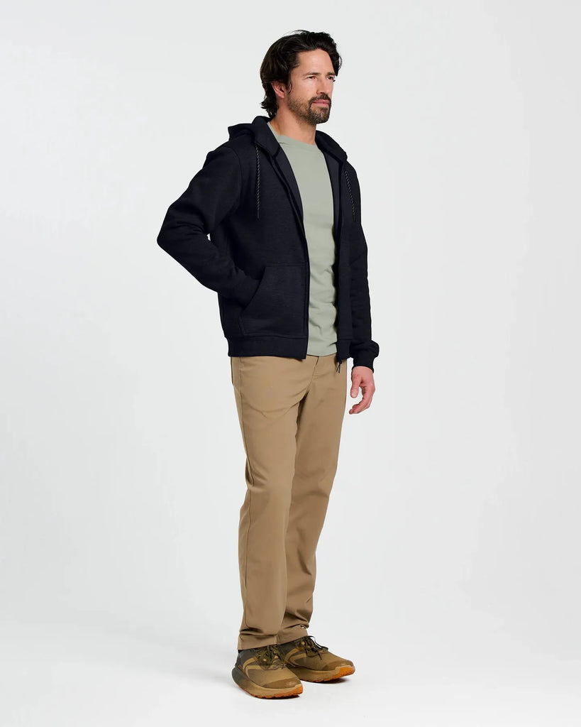 Free Fly Mens Sweatshirt Bamboo Northcoast Fleece Full Zip Hoodie