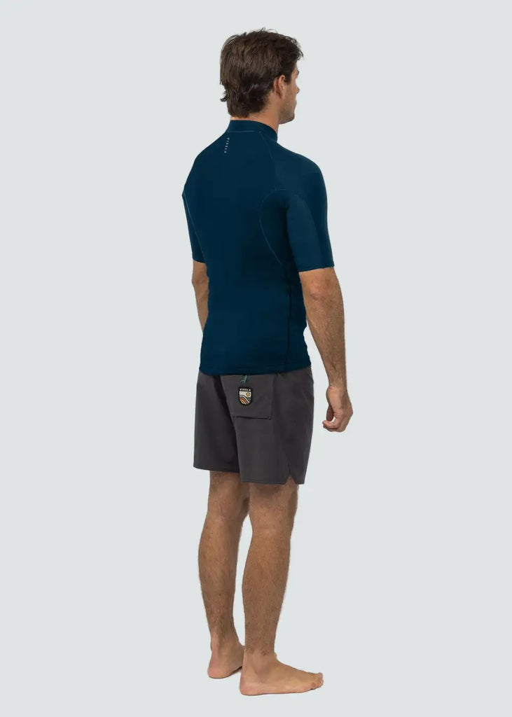 Vissla Mens Wetsuits High Seas II 1mm Short Sleeve Wetsuit Jacket