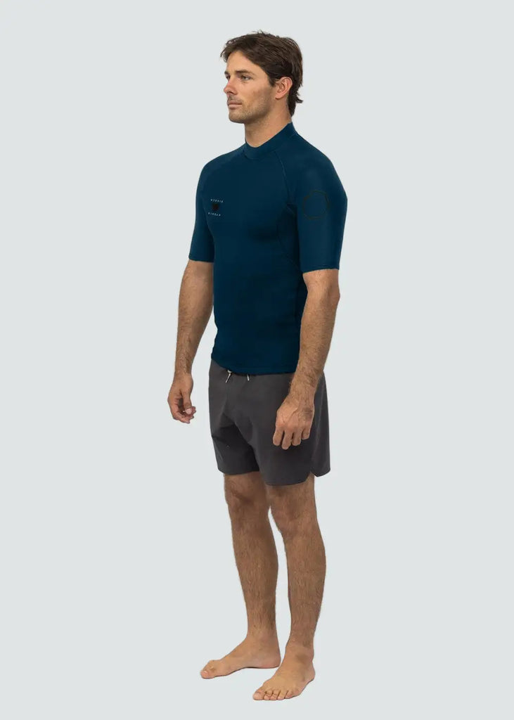 Vissla Mens Wetsuits High Seas II 1mm Short Sleeve Wetsuit Jacket