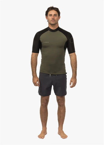 Vissla Mens Wetsuits High Seas II 1mm Short Sleeve Wetsuit Jacket