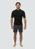 Vissla Mens Wetsuits High Seas II 1mm Short Sleeve Wetsuit Jacket