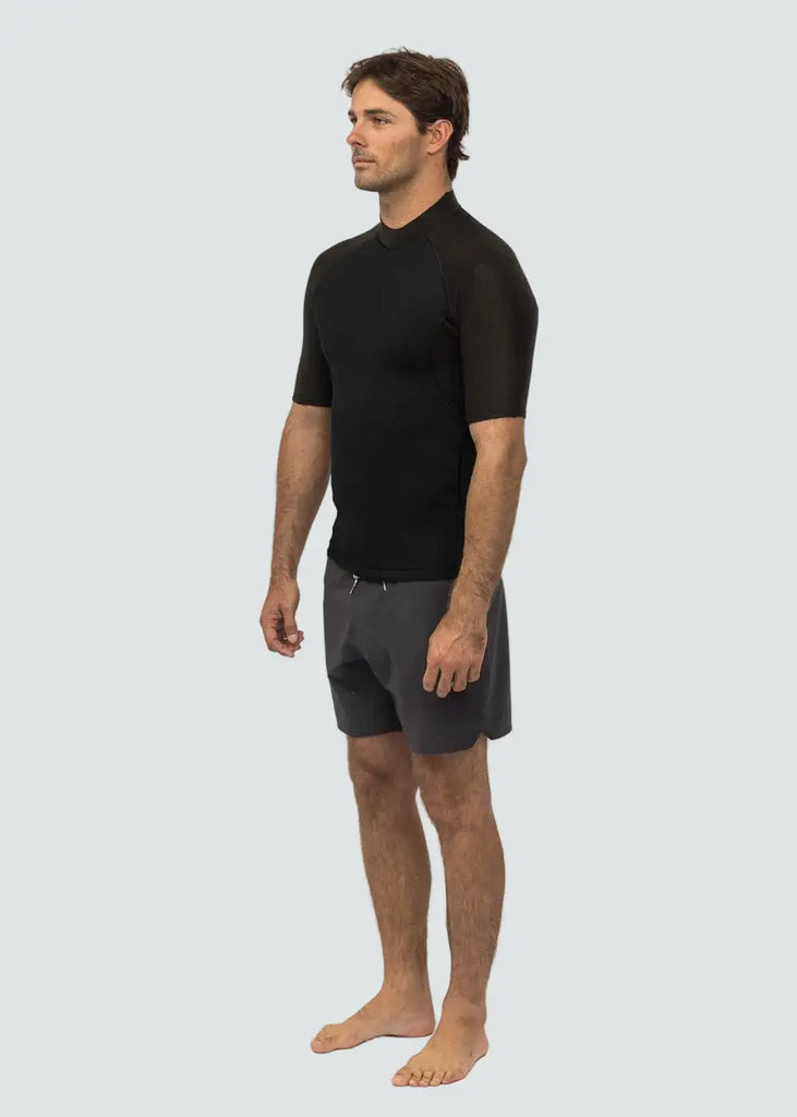 Vissla Mens Wetsuits High Seas II 1mm Short Sleeve Wetsuit Jacket