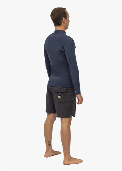 Vissla Mens Wetsuit Jacket Solid Sets 2mm Front Zip