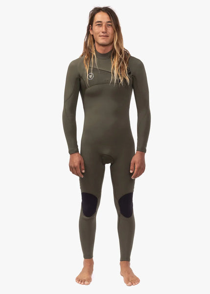 Vissla Mens Wetsuit 7 Seas 4/3 Chest Zip Full Suit