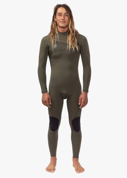Vissla Mens Wetsuit 7 Seas 3/2mm Chest Zip Full Suit
